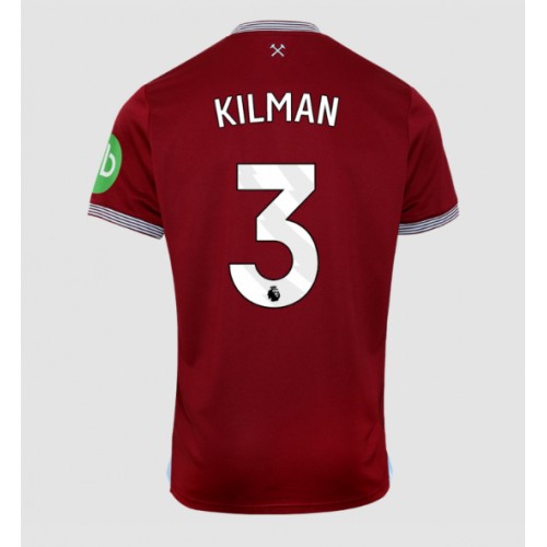 Dres West Ham United Max Kilman #3 Domaci 2025-26 Kratak Rukav